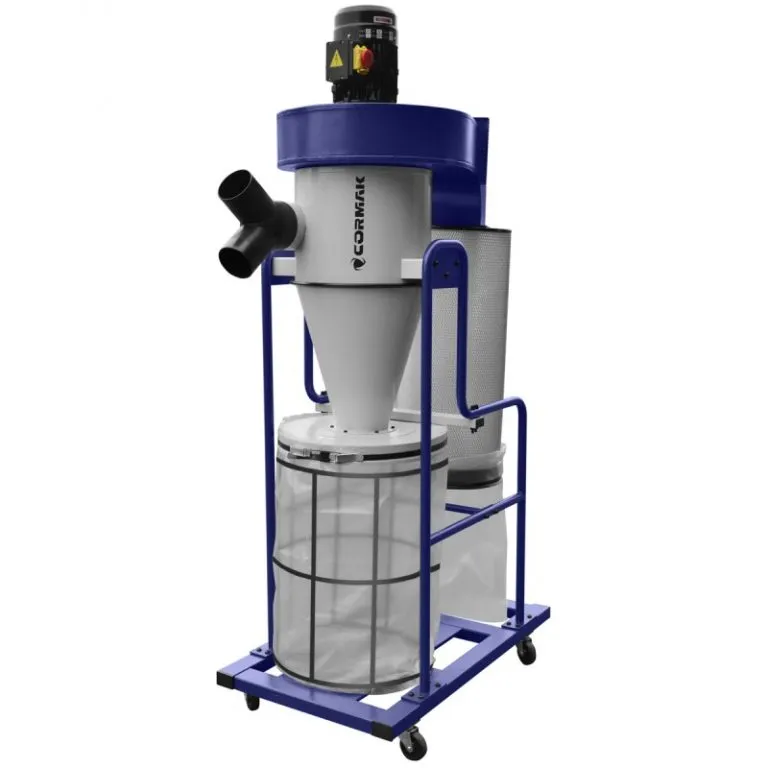 Aspirateur cyclone industriel à copeaux Cormak DC3500