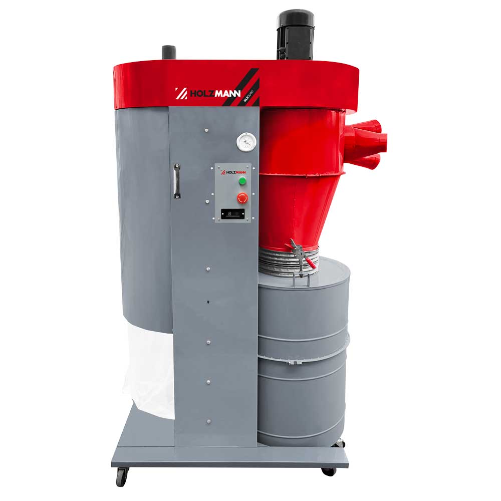 Aspirateur cyclone industriel à copeaux Holzmann RLE 3000 400V – Image 2