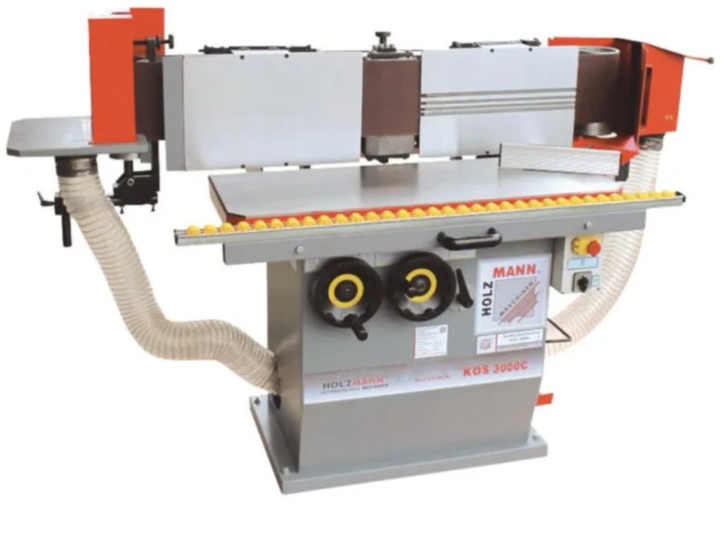 Ponceuse à bande bois Holzmann KOS3000C – 400v Triphasé