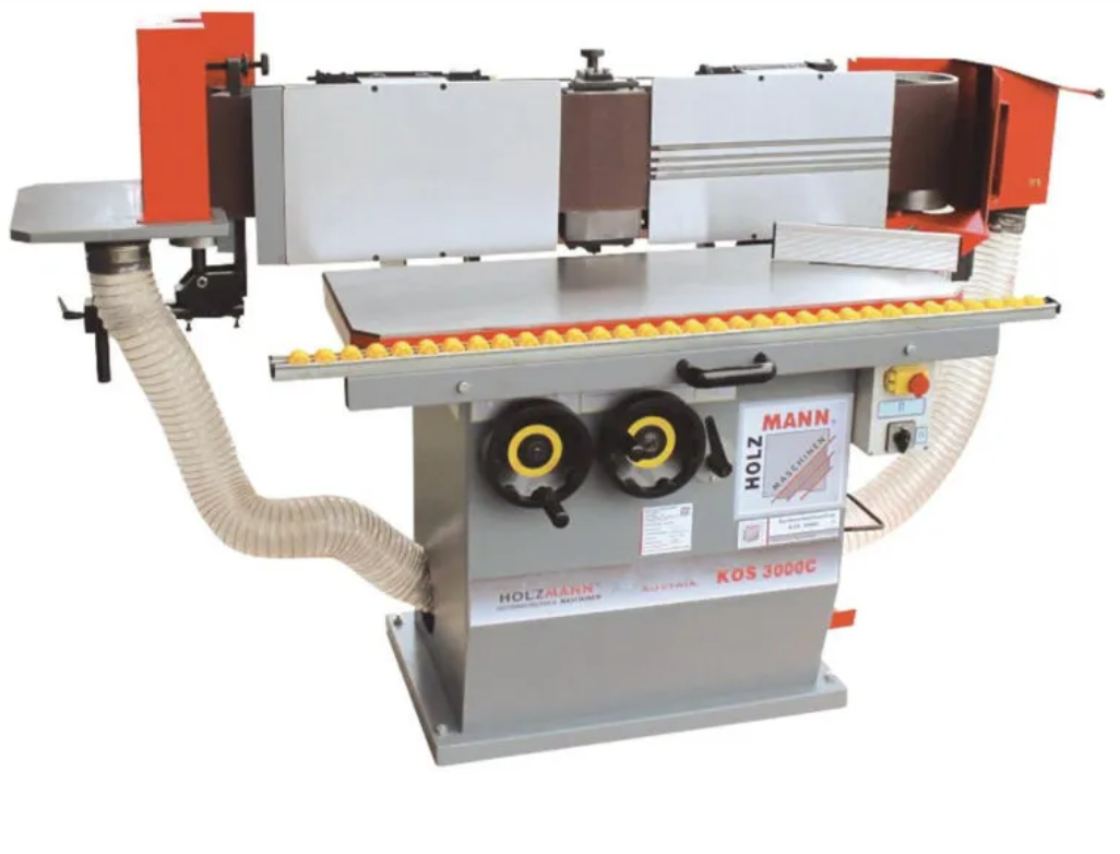Ponceuse à bande bois Holzmann KOS3000C – 400v Triphasé