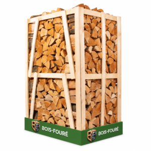 Caisse de bois de chauffage en hêtre séché au four de GRANDE qualité supérieure