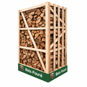 Caisse de bois de chauffage en chêne séché au four MAX qualité supérieure